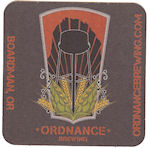 beer coaster from Oregon Ale & Beer Co. ( OR-ORDN-1 )