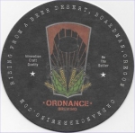 beer coaster from Oregon Ale & Beer Co. ( OR-ORDN-4 )