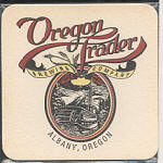 beer coaster from Oregon Trail Brewery ( OR-OTRA-1 )