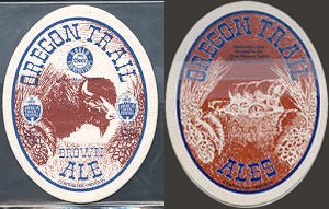 beer coaster from Pacific Rim Brewing Co. ( OR-OTRL-2 )