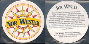 beer coaster from Wm. Roesch Brewing Co. ( OR-WILLV-4 )