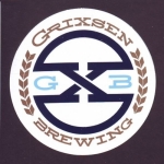 beer sticker from Ground Breaker Brewing ( OR-GRIX-STI-1 )