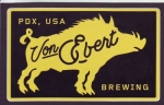 beer sticker from Walkabout Brewing ( OR-VONE-STI-2 )