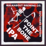 beer sticker from War and Leisure Brewing, LLC ( OR-WALK-STI-5 )