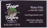 beer business card and similar from Four Points Brewing ( PA-FOUF-BIZ-1 )