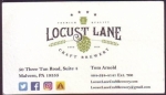 beer business card and similar from Lorenz Schmidt, Estate of, Mt. Carbon Brewery ( PA-LOLA-BIZ-2 )