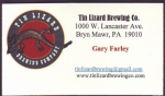 beer business card and similar from Tired Hands Brewing Co ( PA-TINL-BIZ-1 )