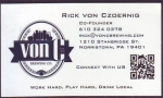 beer business card and similar from Voodoo Brewery ( PA-VONC-BIZ-1 )