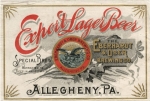 beer label from Eleventh Hour Brewing Company ( PA-EBER-LAB-1 )