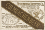 beer label from Erie Ale Works ( PA-ENTE-LAB-1 )