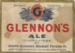 beer label from Globe Brewery ( PA-GLEN-LAB-1 )