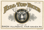 beer label from Hitchhiker Brewing Co.  ( PA-HILL-LAB-2 )