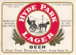 beer label from Imprint Beer Co ( PA-HYDE-LAB-3 )