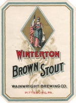 beer label from Wallenpaupack Brewing Co. ( PA-WAIN-LAB-3 )