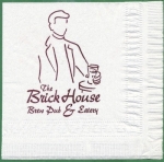 beer napkin from Bright Path Brewing ( PA-BRIC-NAP-1 )