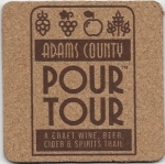 beer coaster from Aldus Brewing Co ( PA-ADAM-1 )