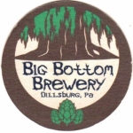 beer coaster from Big Dog Craft Brewing ( PA-BIGB-1 )