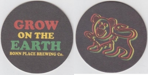 beer coaster from Boom City Brewing Co. ( PA-BONN-3 )