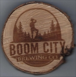 beer coaster from Böser Geist Brewing Co. ( PA-BOOM-1 )