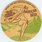 beer coaster from Bradford Brewing Co. (Beer Corporation) ( PA-BRAC-6 )