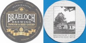 beer coaster from Braumeister Ltd ( PA-BRAE-5 )