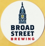 beer coaster from Broken Chair Brewery ( PA-BROA-1 )