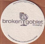 beer coaster from Brothers Kershner Brewing Co ( PA-BROK-2 )