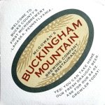 beer coaster from Bucks County Brewery ( PA-BUCK-4A )