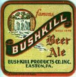 beer coaster from C. Schmidt & Sons (Christian Schmidt) Brewing Co. ( PA-BUSH-2 )