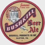 beer coaster from C. Schmidt & Sons (Christian Schmidt) Brewing Co. ( PA-BUSH-3 )