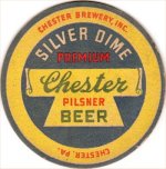 beer coaster from Church Brew Works (Lawrenceville Brewery, Inc.) ( PA-CHES-1 )