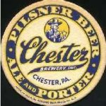 beer coaster from Church Brew Works (Lawrenceville Brewery, Inc.) ( PA-CHES-2 )