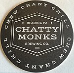 beer coaster from Cheshire Brewing Co.  ( PA-CHMK-1 )