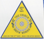 beer coaster from Cinderlands Beer Co. ( PA-CHUR-4 )