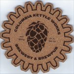 beer coaster from Commonwealth Brewing Co. ( PA-CKW-4 )