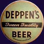 beer coaster from Derby Brewing Co ( PA-DEPP-1 )