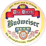 beer coaster from Duquesne Brewing Co. of Pittsburgh ( PA-DUB-4 )