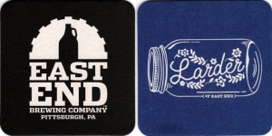 beer coaster from Eberhardt & Ober Brewing Co., The ( PA-EAST-2 )