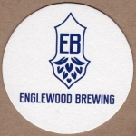 beer coaster from Enterprise Brewing Co ( PA-ENGL-3 )