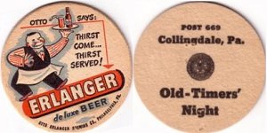 beer coaster from Esslinger