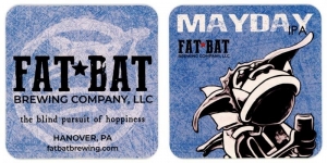 beer coaster from Fat Heads ( PA-FATB-1 )