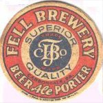 beer coaster from Fernwood Brewing Co ( PA-FELL-1 )