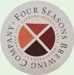 beer coaster from Fourscore Beer Co. ( PA-FOUR-1 )