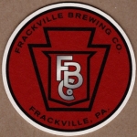 beer coaster from Franconia Brewing Co ( PA-FRAK-1 )