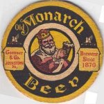 beer coaster from Golden Age Beer Co ( PA-GOEN-1 )