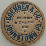 beer coaster from Golden Age Beer Co ( PA-GOEN-4 )