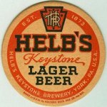 beer coaster from Helltown Brewing ( PA-HELB-2 )