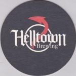 beer coaster from Hemauer Brewing Company ( PA-HELL-1 )