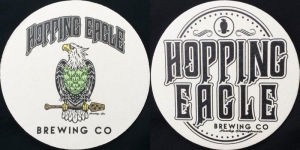 beer coaster from Horlacher Brewing Co. ( PA-HOPP-1 )