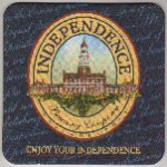 beer coaster from Independent Brewing Co, The ( PA-INPH-2 )